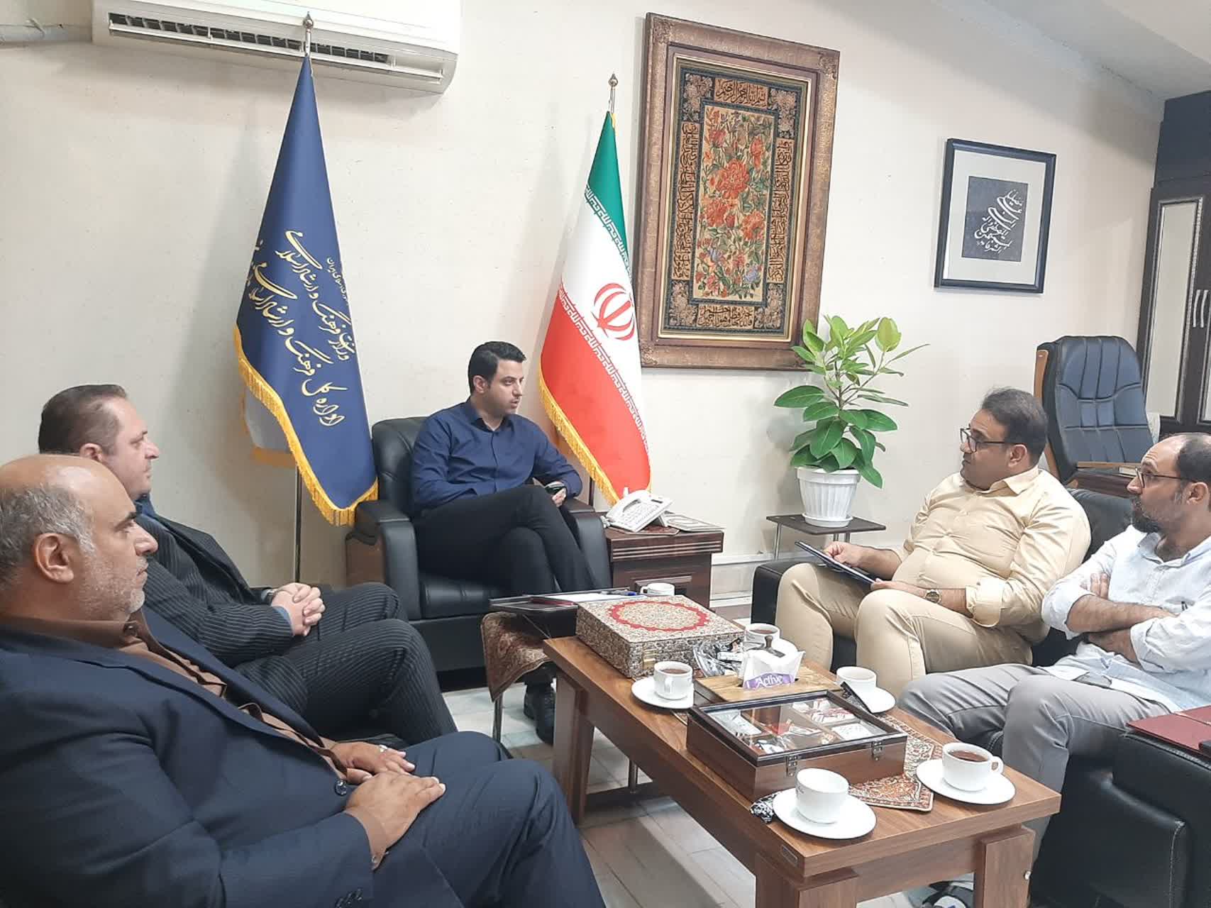 نشست نهایی مدیر کل فرهنگ و ارشاد اسلامی مازندران درخصوص سایت تبرستان تئاتر